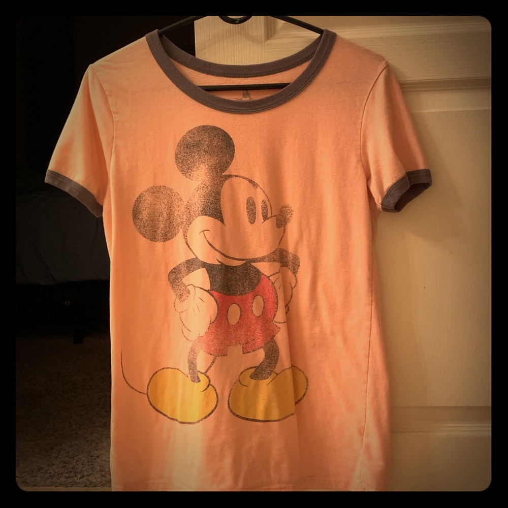 Distressed Disney Mickey Shirt